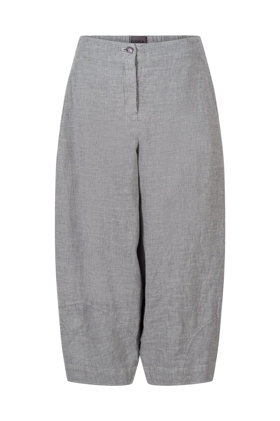 Trousers 431 - Pure Linen - 920SILVER - 10240110110