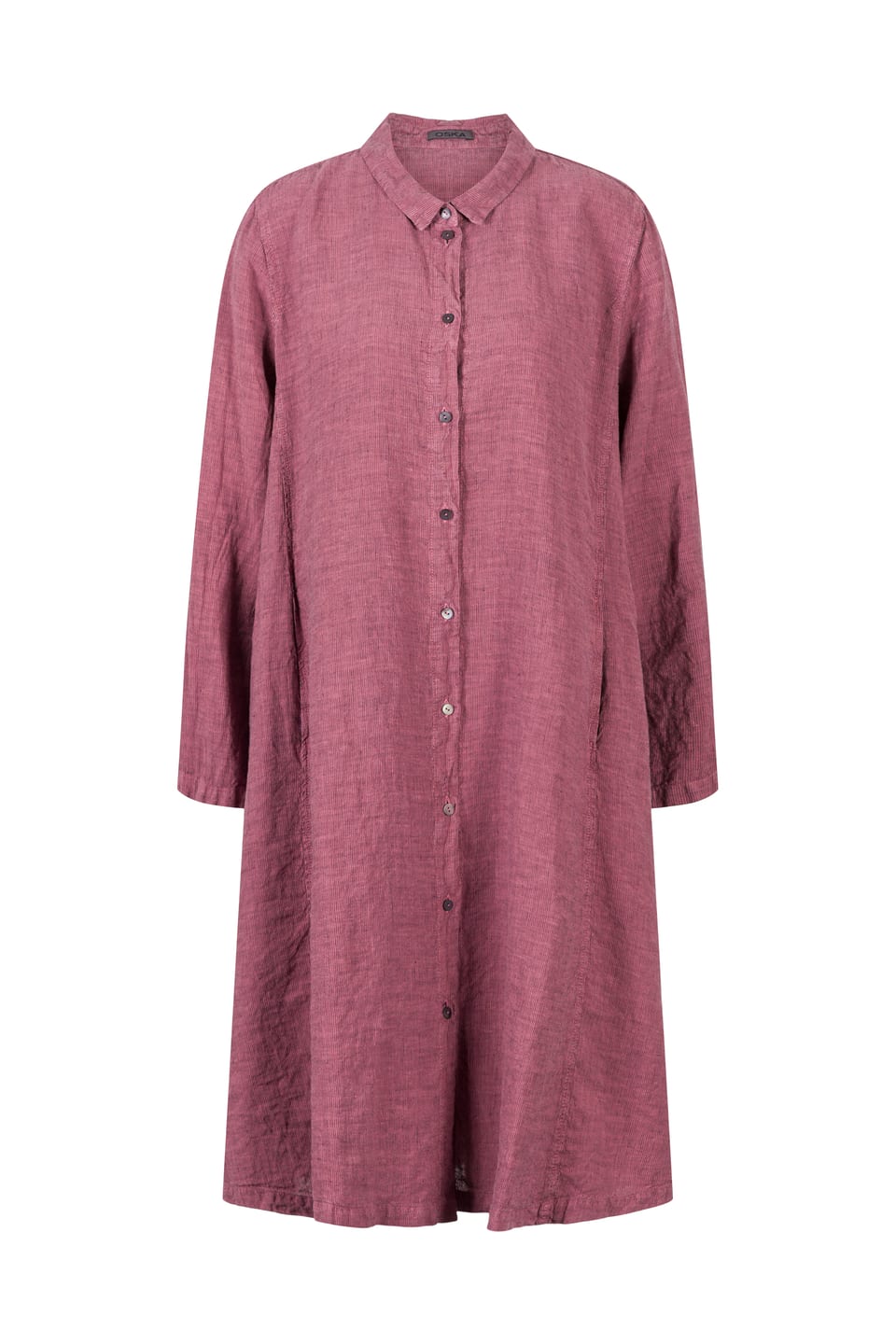 Blouse 423 - Pure Linen - 340ROSE - 10240110113