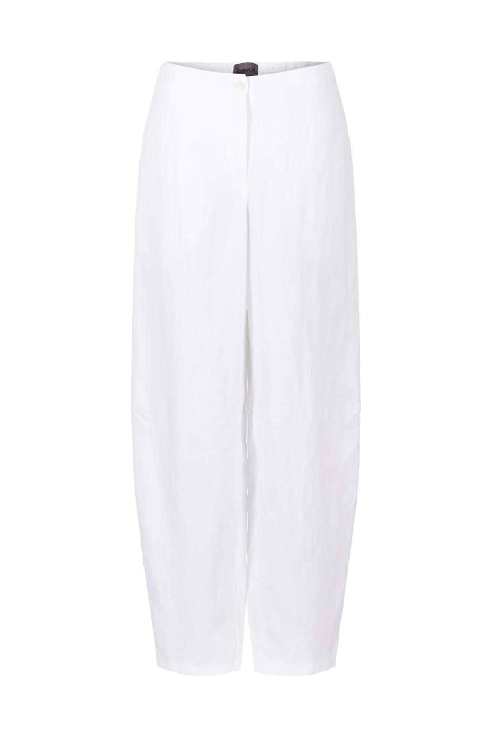 Trousers 436 - Lyocell-Linen Blend - 100WHITE - 10240110120