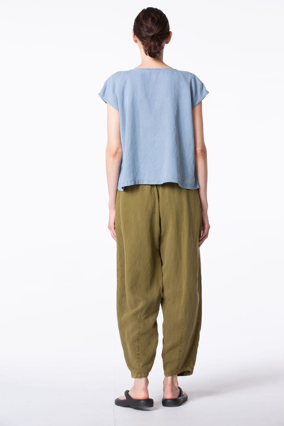 Trousers 436 - Lyocell-Linen Blend - 752REED - 10240110120