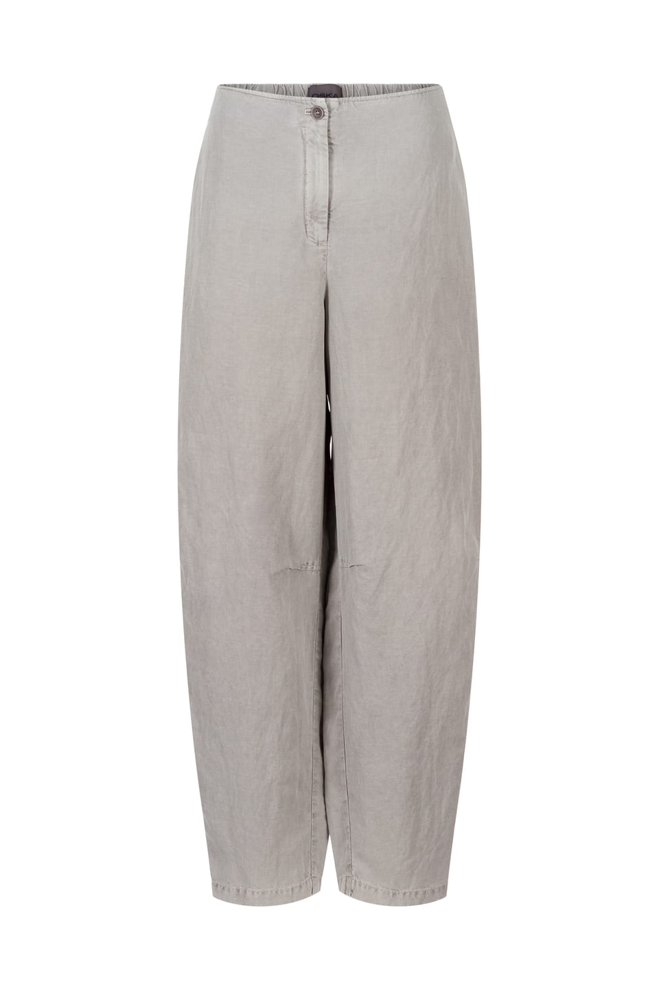 Trousers 436 - Lyocell-Linen Blend - 922SILVER - 10240110120