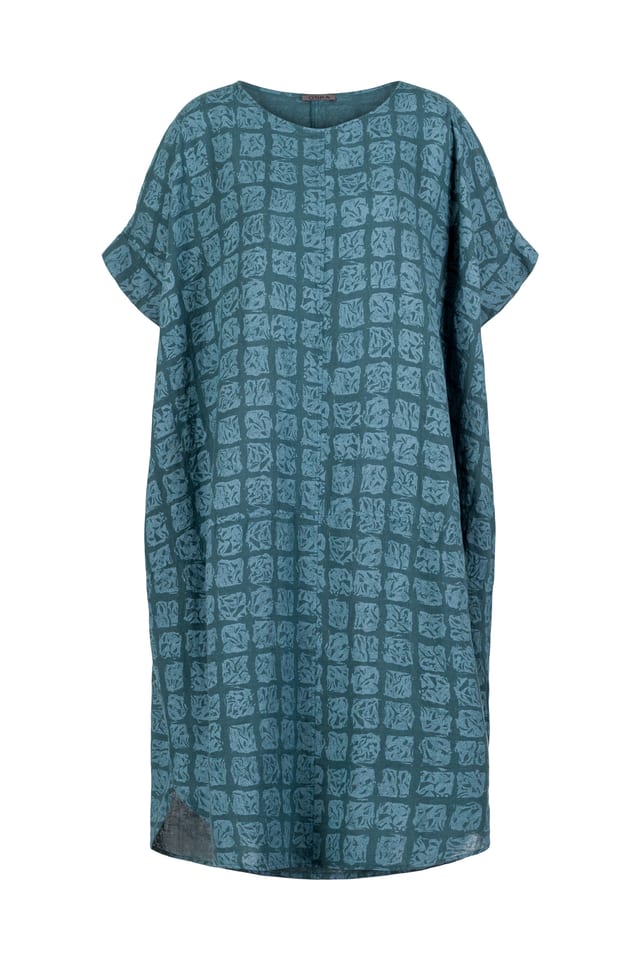 Dress 426 - Pure Linen - 670LAKE - 10240110121