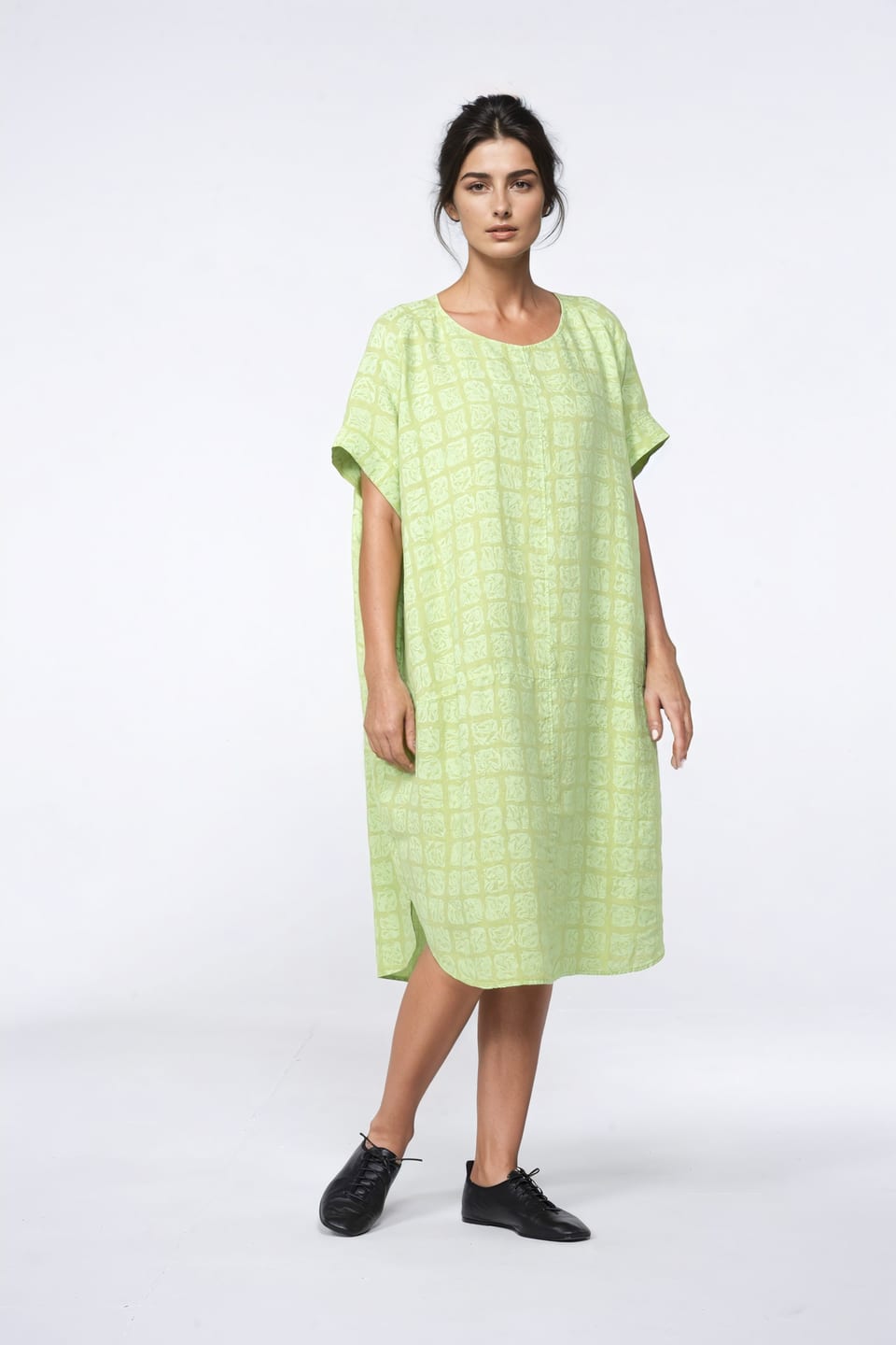 Dress 426 - Pure Linen - 730KIWI - 10240110121
