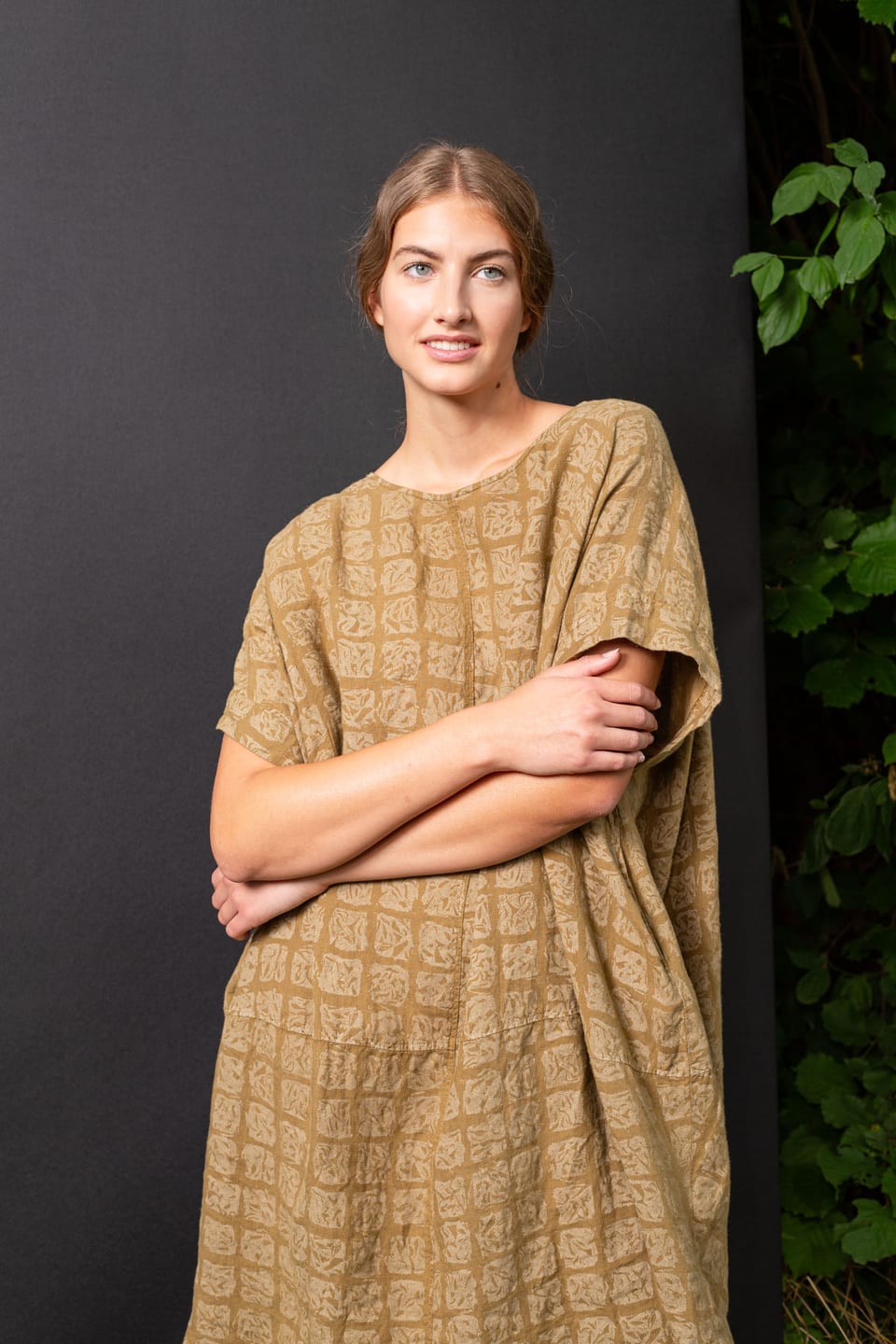 Dress 426 - Pure Linen - 840BISCUIT - 10240110121