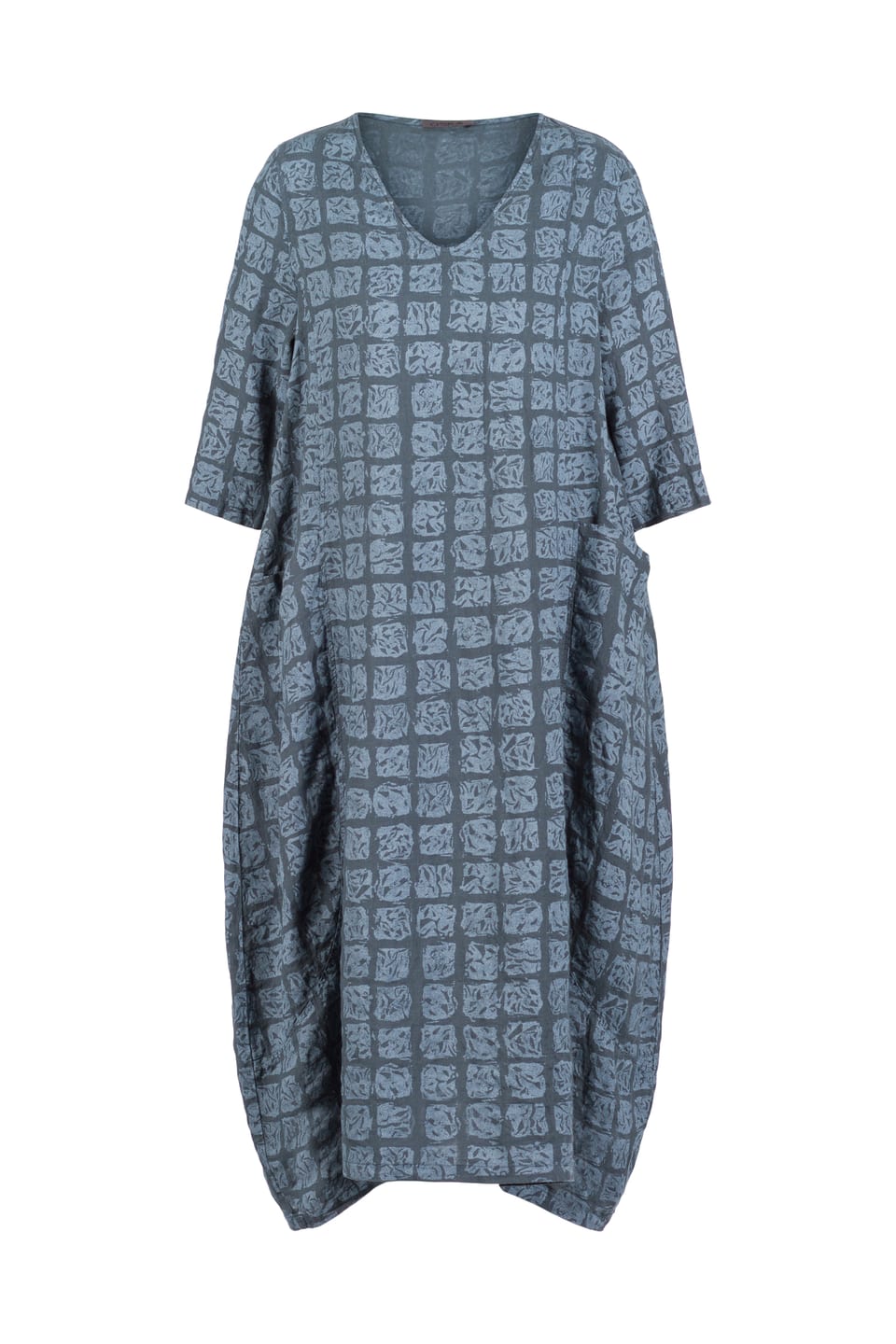 Dress 427 - Pure Linen - 580SLATE - 10240110122