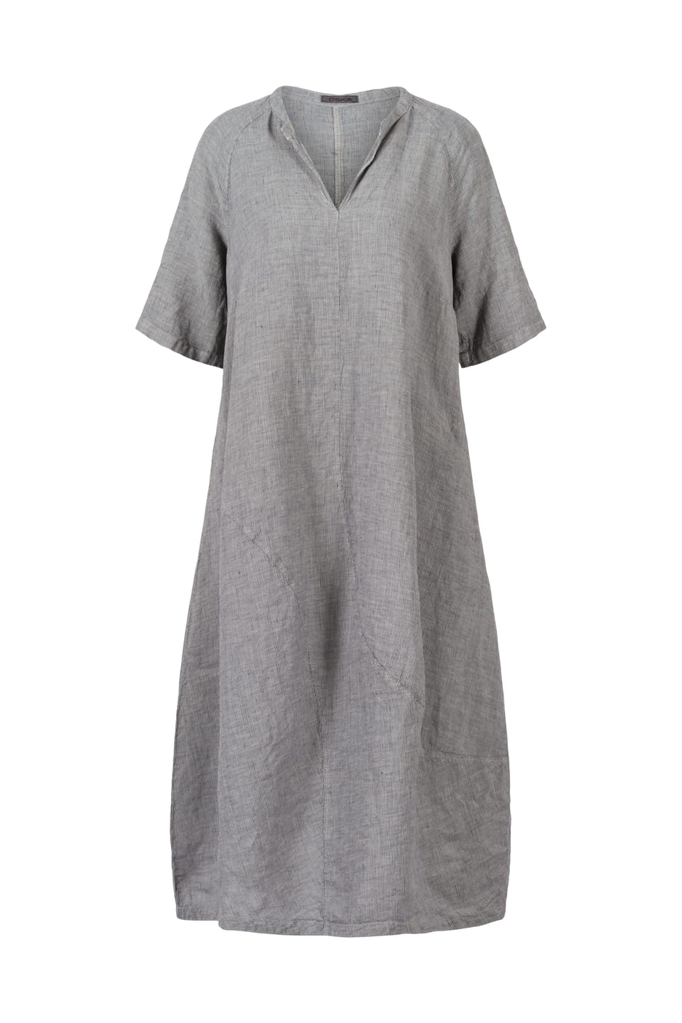 Kleid 429 - Reines Leinen - 920SILVER - 10240110124
