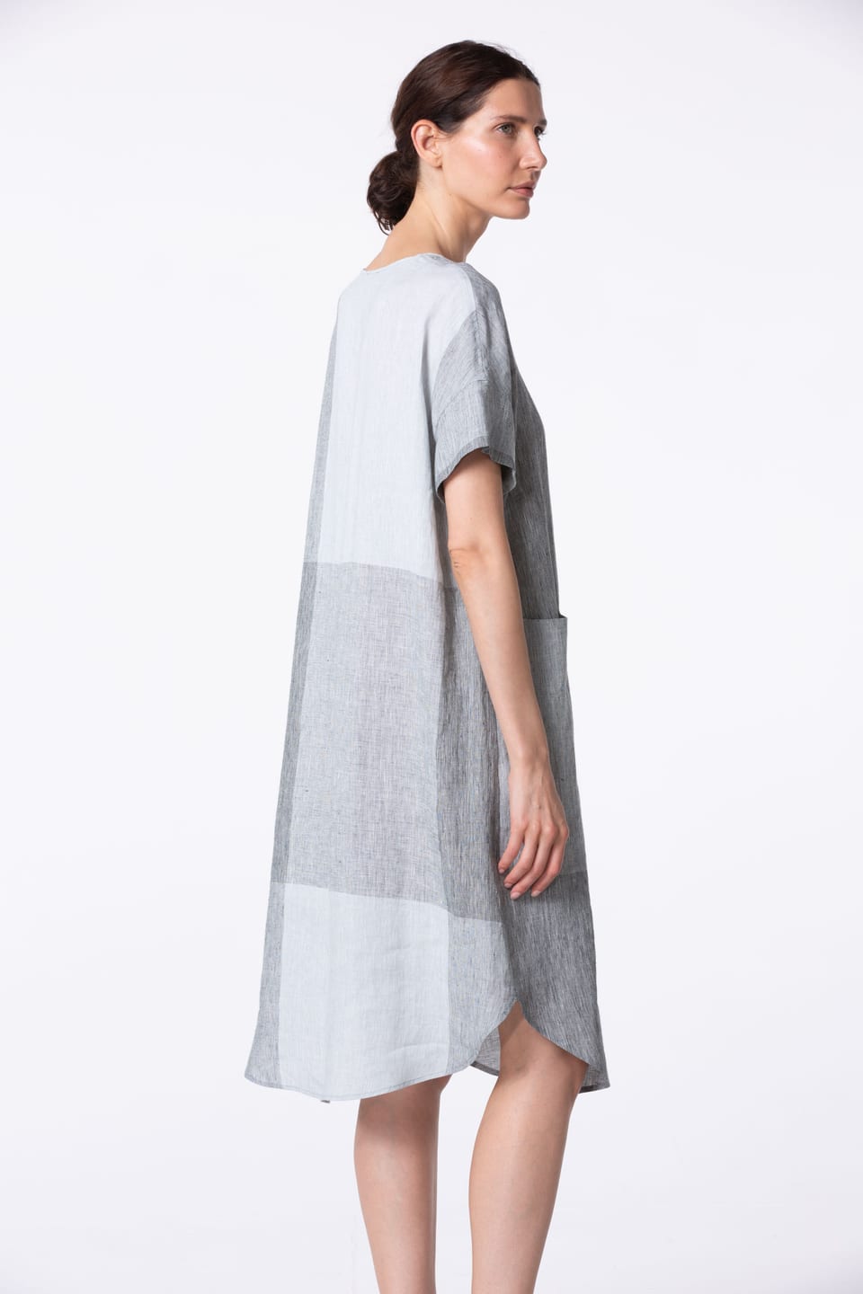 Dress 430 - Pure Linen - 920SILVER - 10240110125