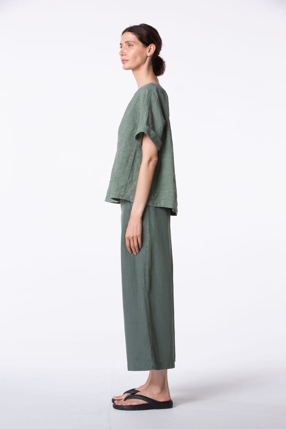 Trousers 437 - Cotton-Cupro Rips - 652PLANE - 10240110126