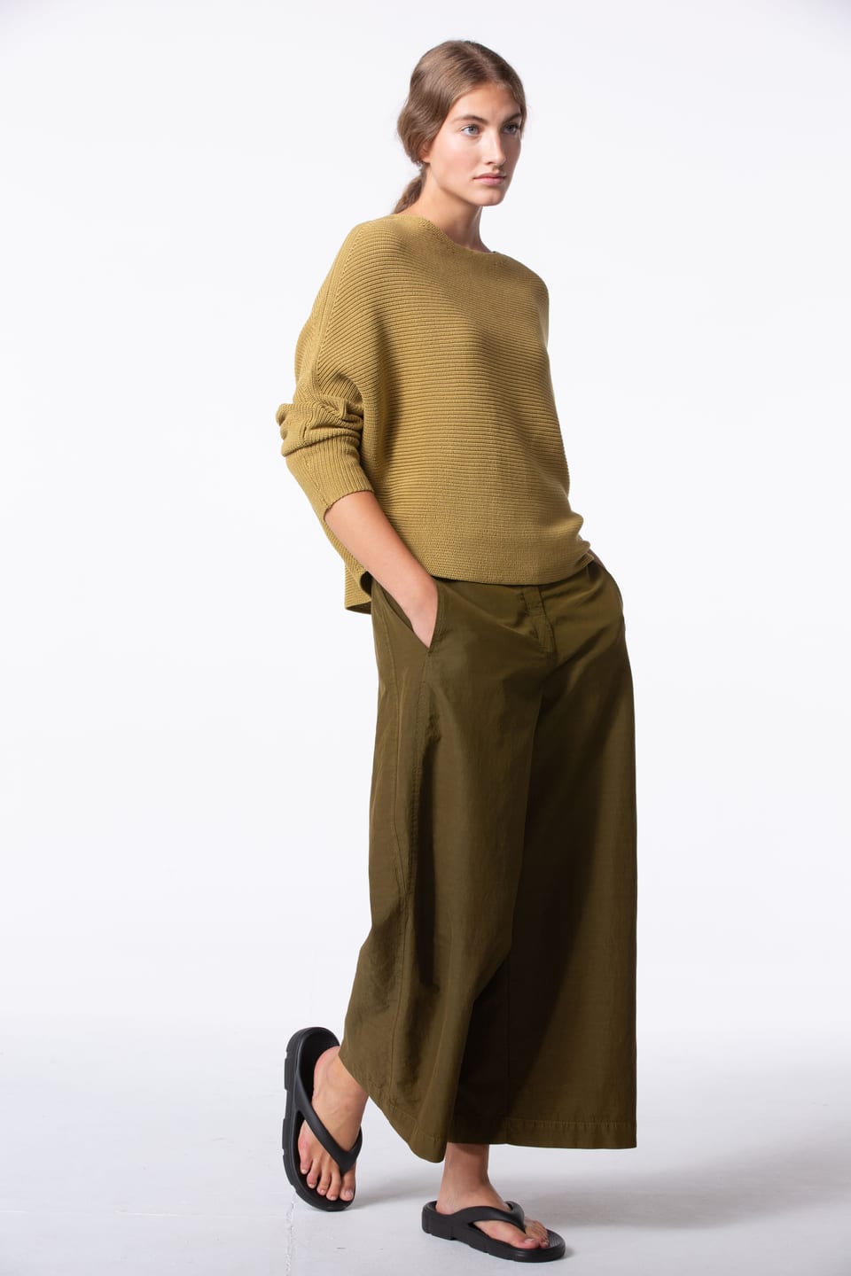 Trousers 437 - Cotton-Cupro Rips - 752REED - 10240110126