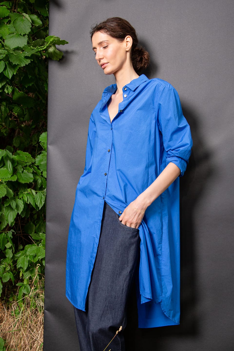 Blouse 428 - Cotton Poplin - 460NAUTICAL - 10240110129