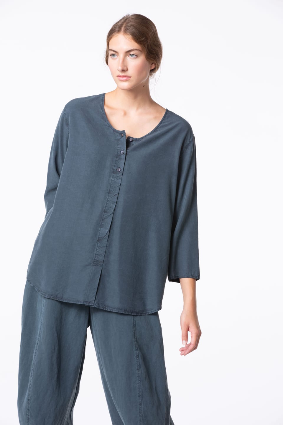 Blouse 431 - TENCEL™ Lyocell - 582SLATE - 10240110144