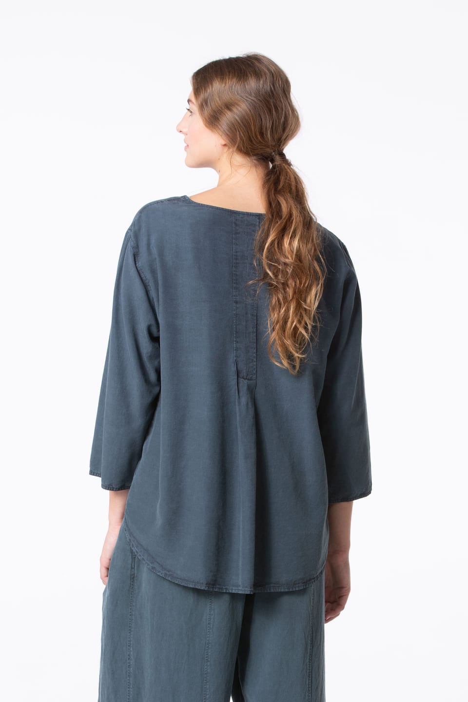 Blouse 431 - TENCEL™ Lyocell - 582SLATE - 10240110144