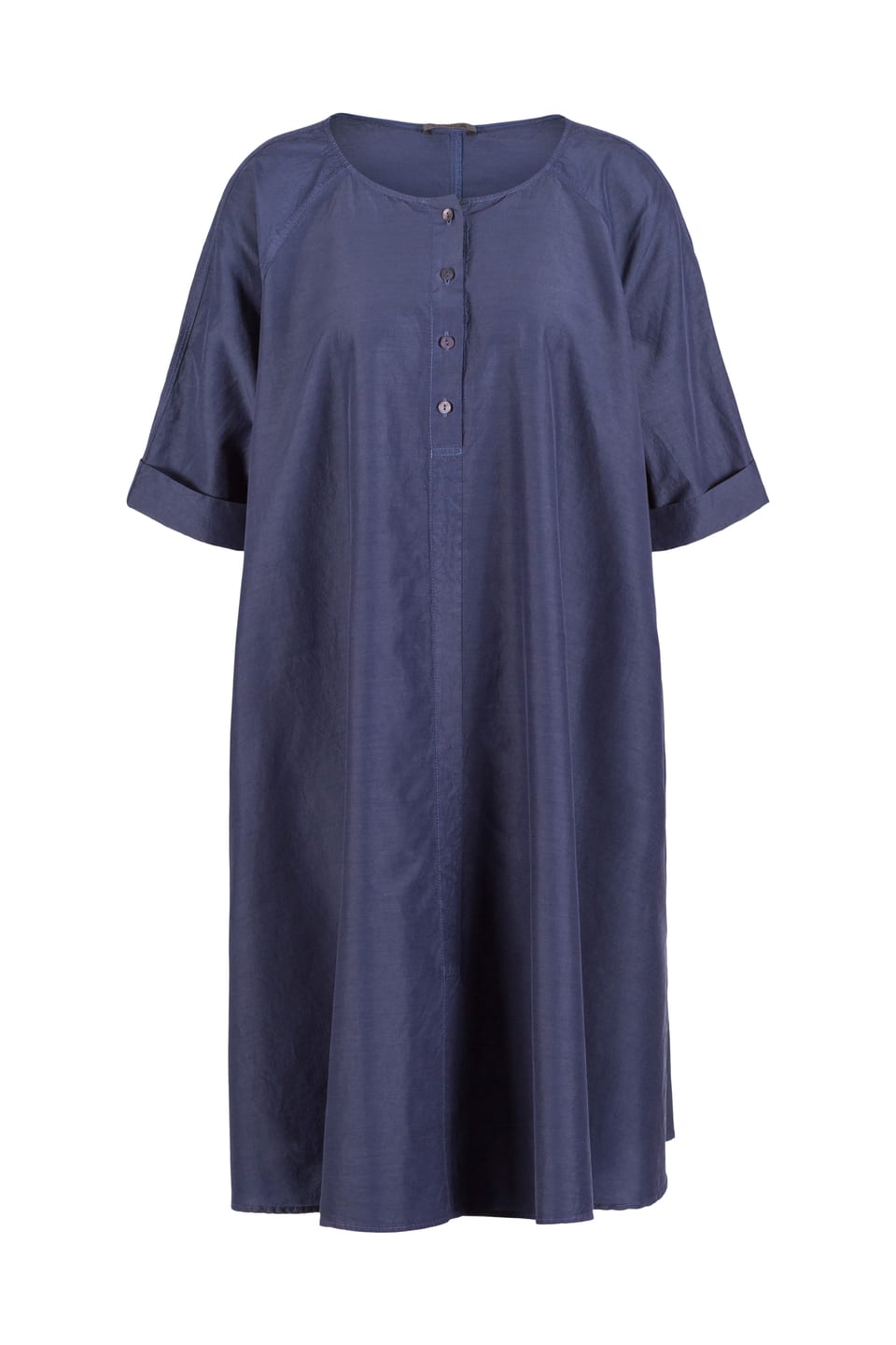 Jurk 438 - Geribde Katoen-Cupromix - 480NIGHT - 10240110151