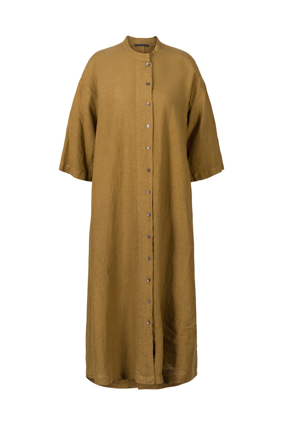 Jurk 439 - Puur Linnen - 842BISCUIT - 10240110152