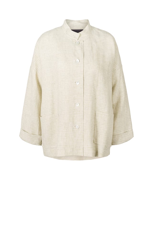 Jacket 411 - Linen Fil-à-Fil - 750REED - 10240110161