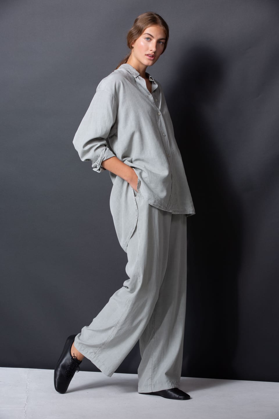 Trousers 448 - TENCEL™ Lyocell - 922SILVER - 10240110165