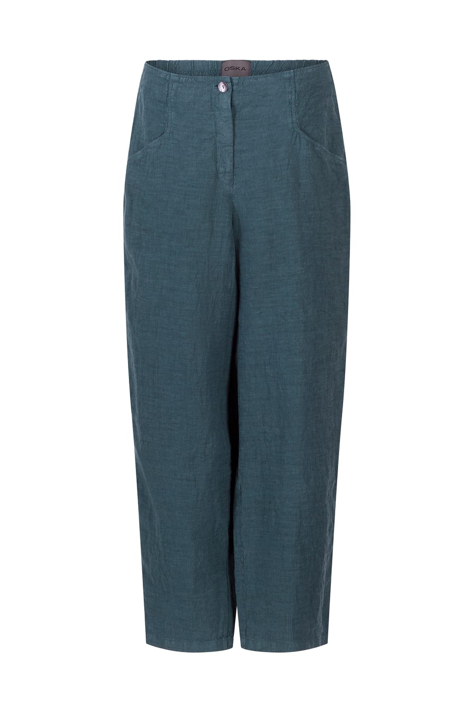 Hose 439 - Reines Leinen - 670LAKE - 10240110166