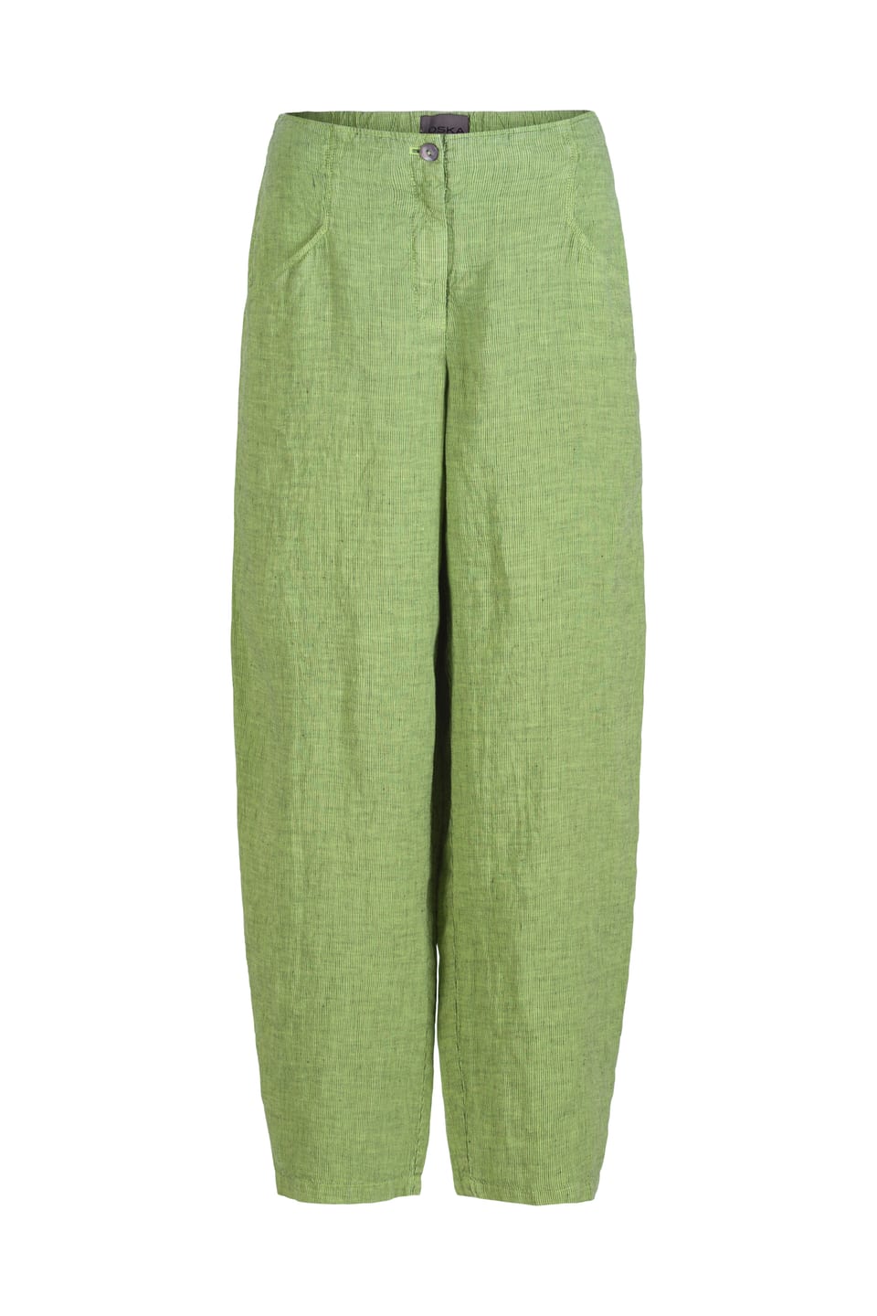 Hose 439 - Reines Leinen - 730KIWI - 10240110166