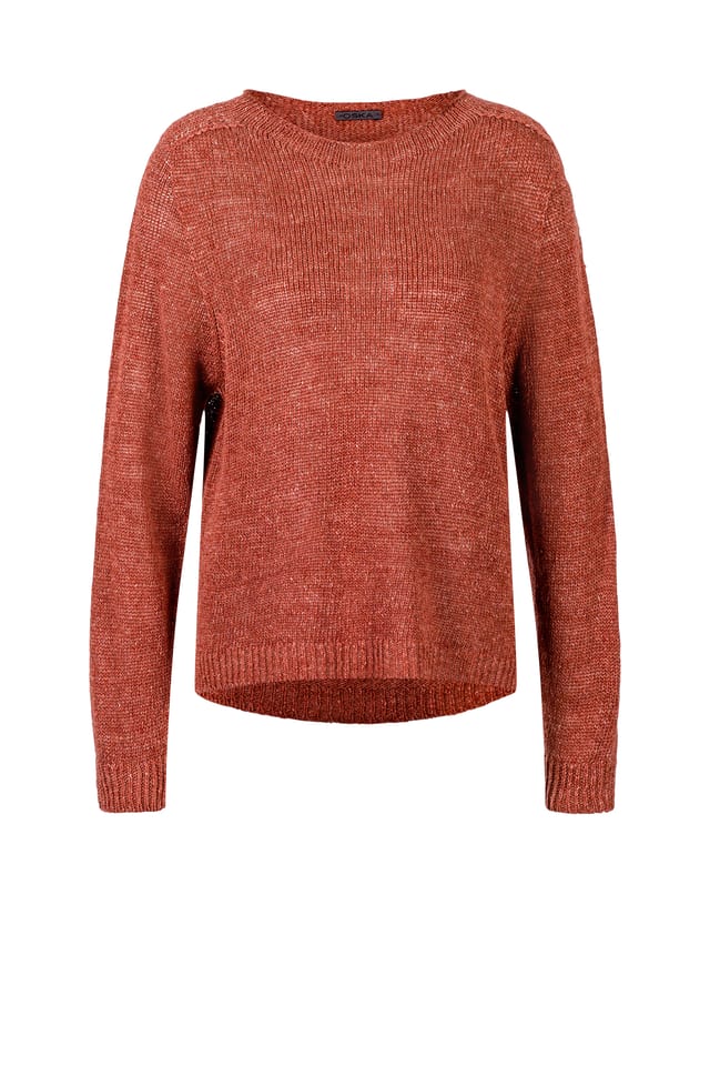 Pullover 414 - Pure Linen - 270COPPER - 10240113016