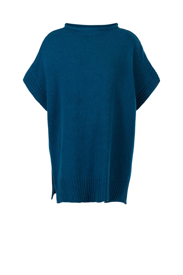 Pullover 415 - Recycled Cashmere-wolmix - 670LAKE - 10240113017