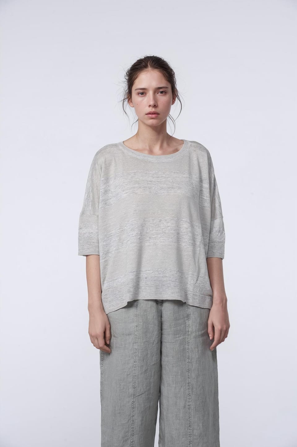Pullover 420 - Puur Linnen - 920SILVER - 10240113023