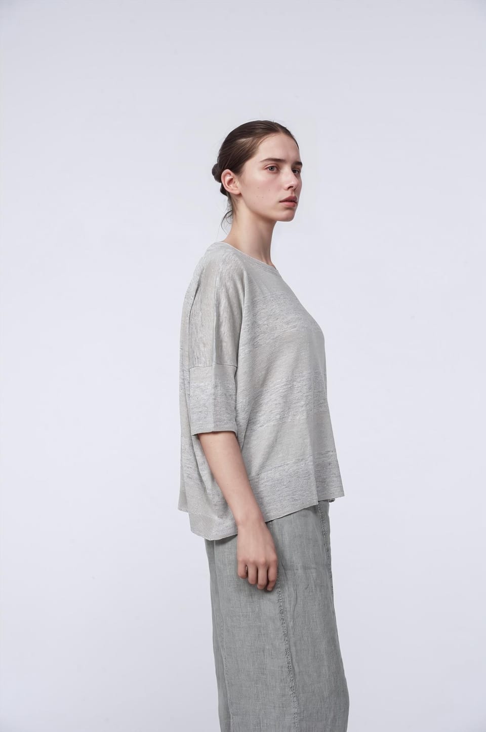 Pullover 420 - Puur Linnen - 920SILVER - 10240113023