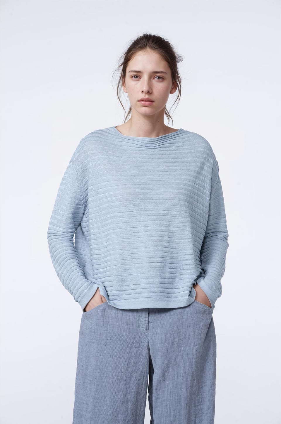 Pullover 423 - Pure Linen - 440AIR - 10240113026