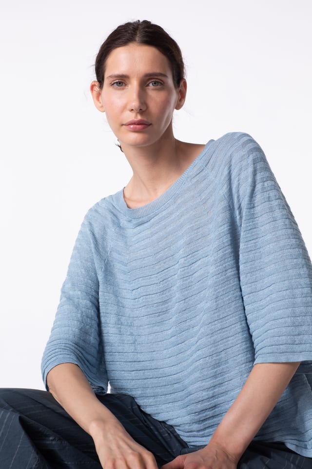 Pullover 424 - Pure Linen - 440AIR - 10240113027