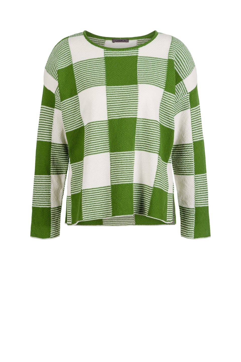 Pullover 425 - Cotton Gingham Check - 660WILLOW - 10240113028
