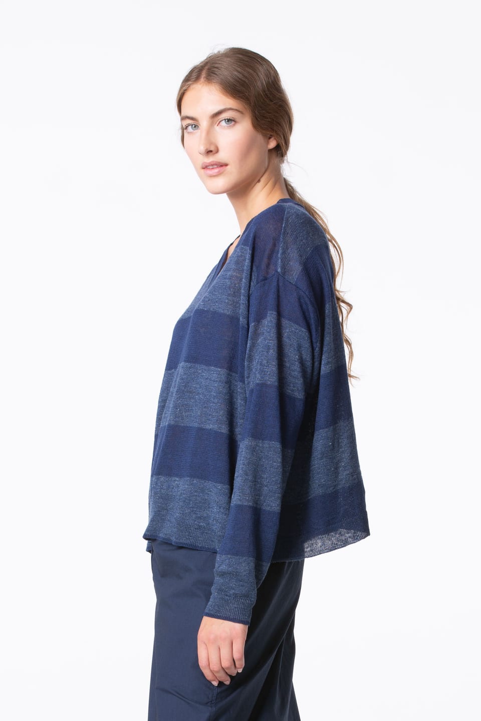 Pullover 427 - Pure Linen - 480NIGHT - 10240113030