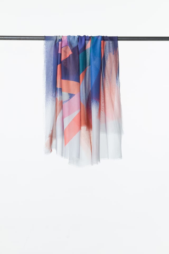 Scarf 401 - Modal-Wool Blend - 460NAUTICAL - 10240114001