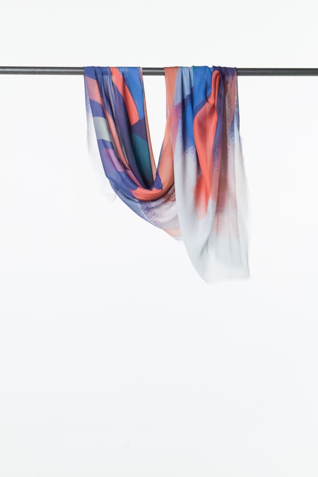 Scarf 401 - Modal-Wool Blend - 460NAUTICAL - 10240114001