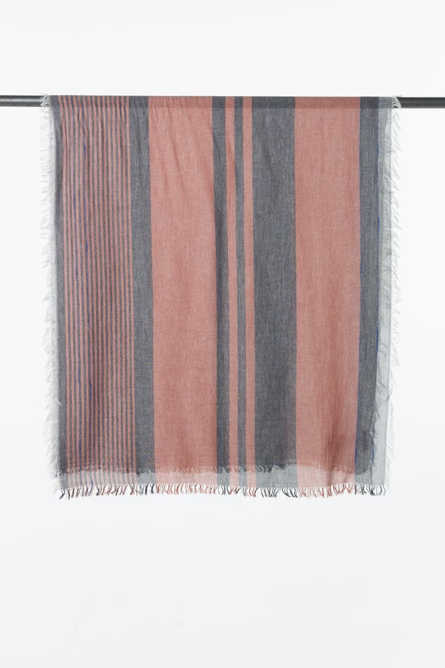 Scarf 402 - Pure Cotton - 490NAVY - 10240114002