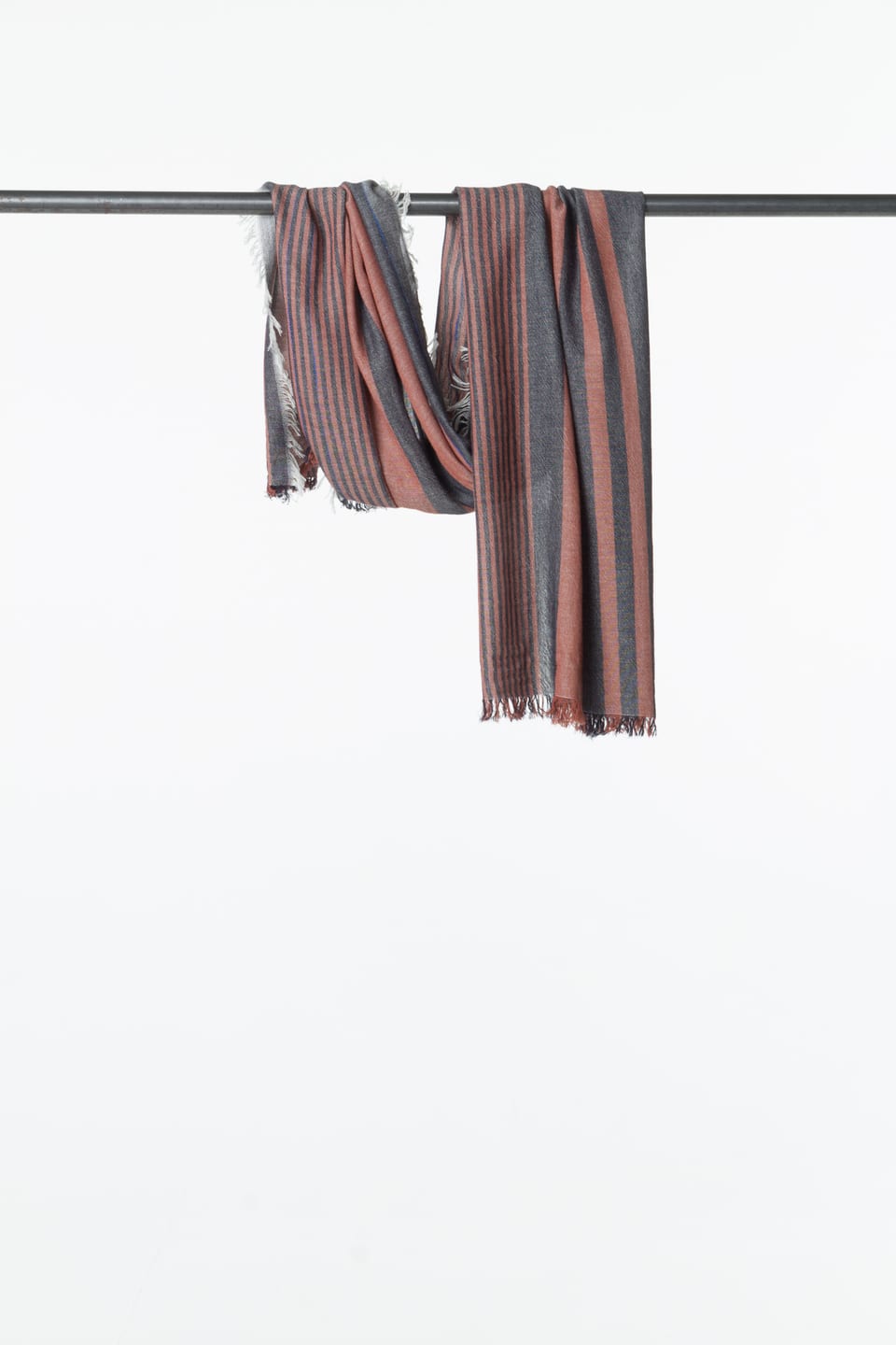 Schal 402 - Reine Baumwolle - 490NAVY - 10240114002