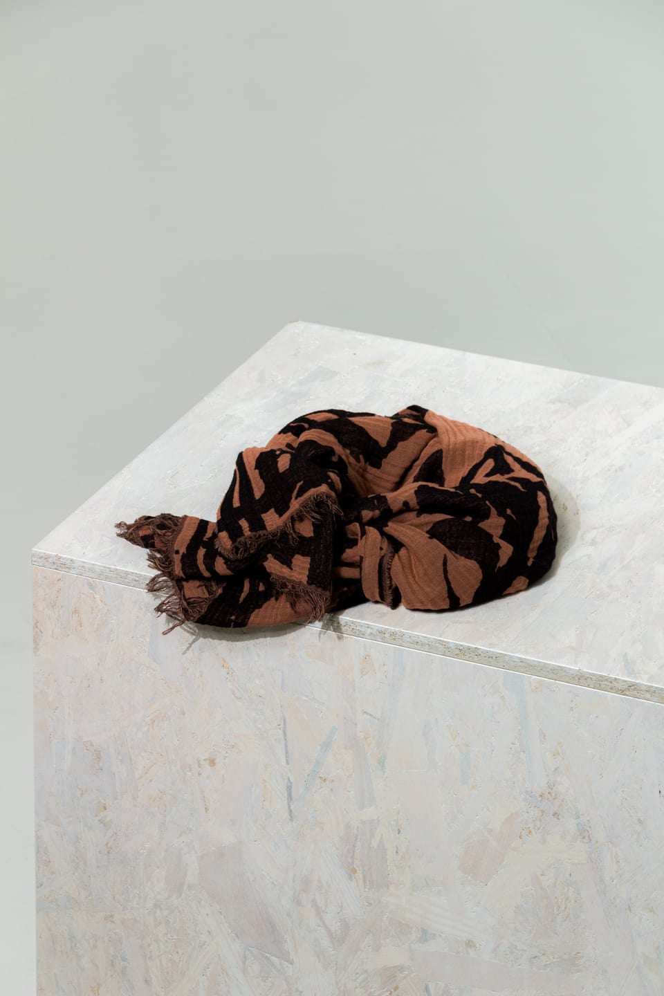 Schal 403 - Reine Baumwolle - 270COPPER - 10240114003