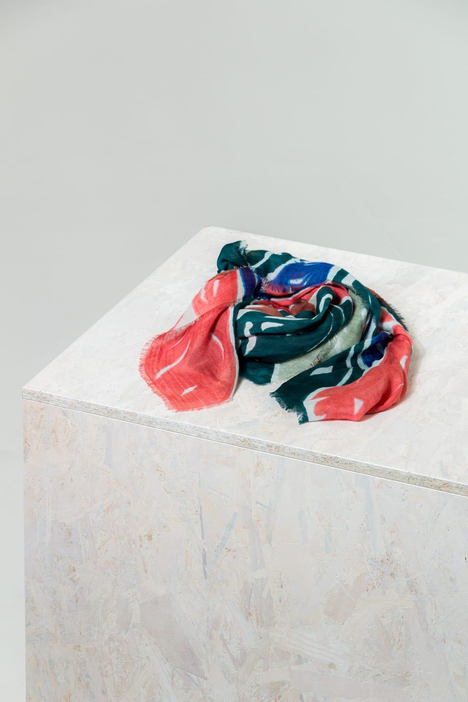 Foulard 406 - Mélange Lin Modal - 670LAKE - 10240114006