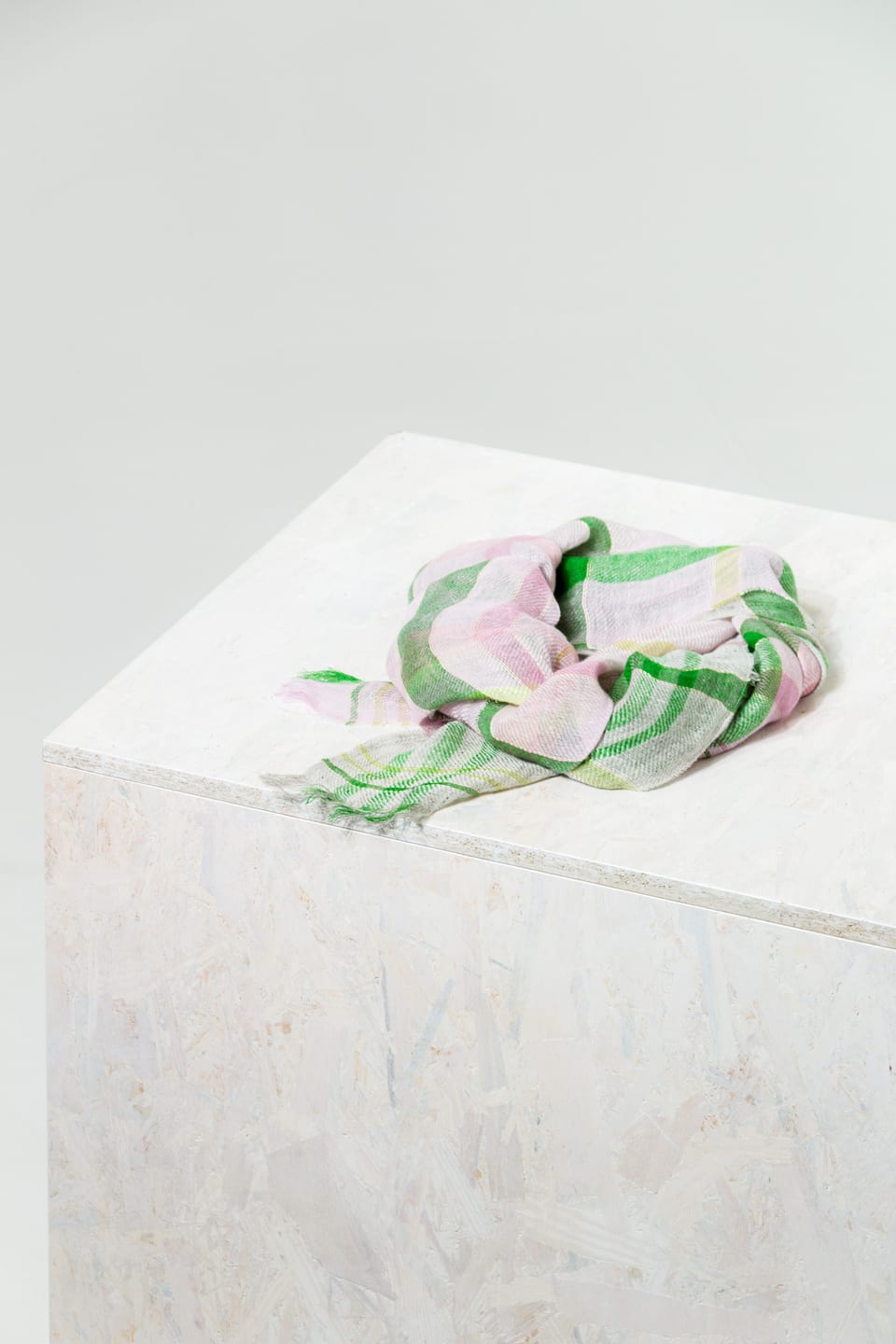 Scarf 411 - Linen-Silk Blend - 660WILLOW - 10240114011