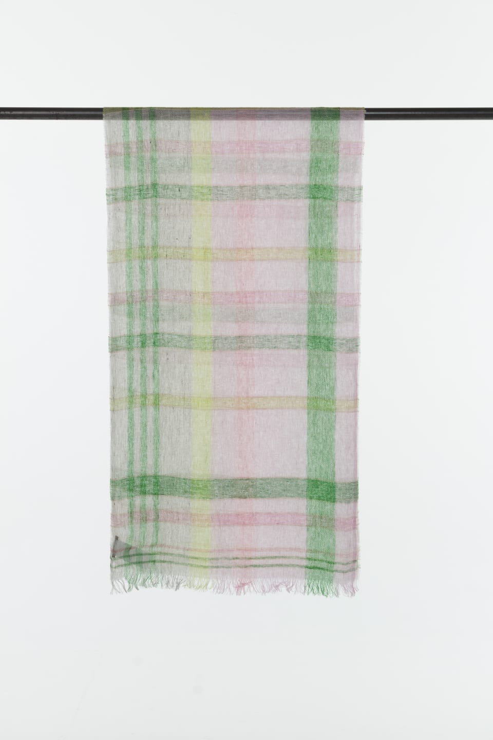 Scarf 411 - Linen-Silk Blend - 660WILLOW - 10240114011