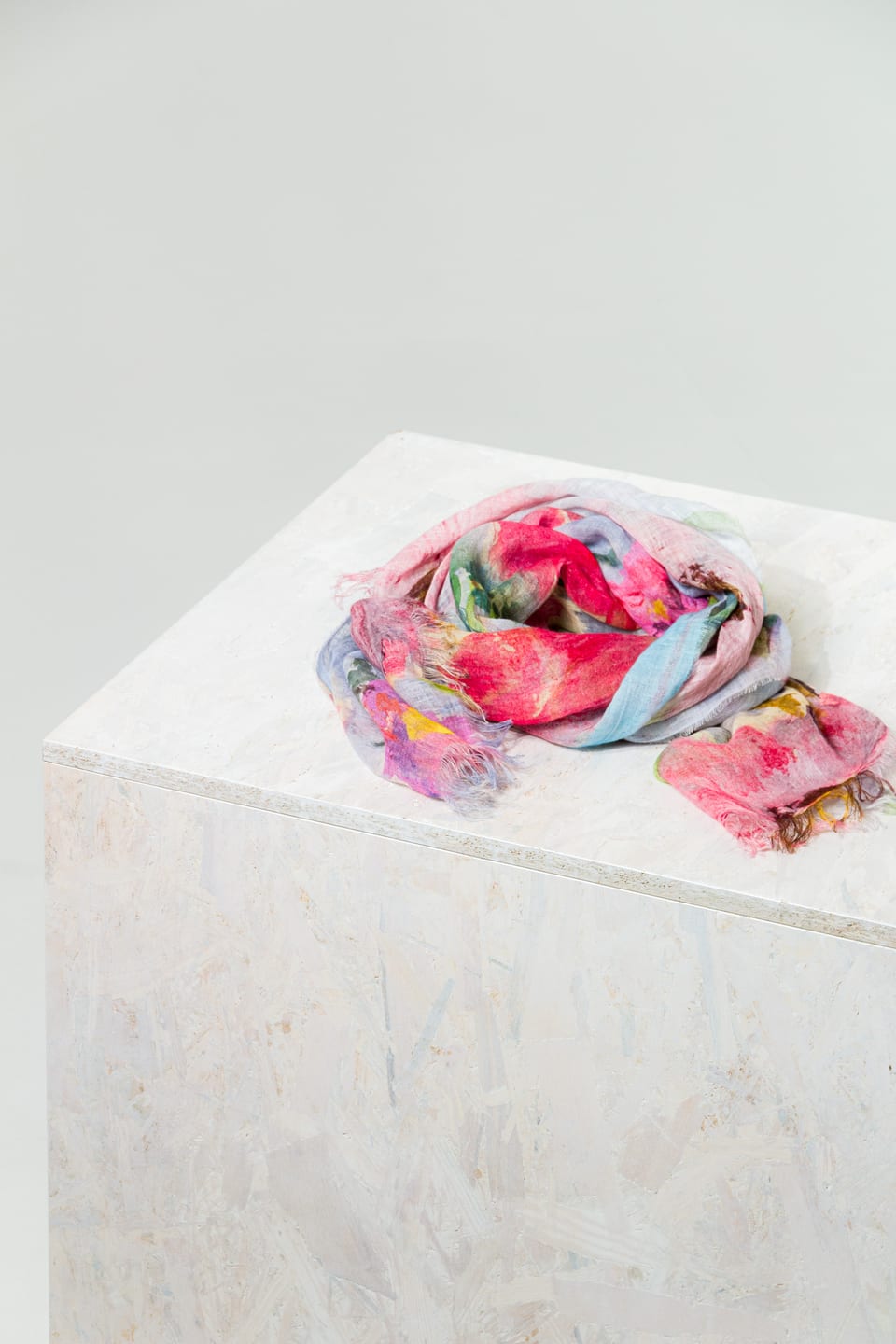 Scarf 413 - Pure Linen - 340ROSE - 10240114013