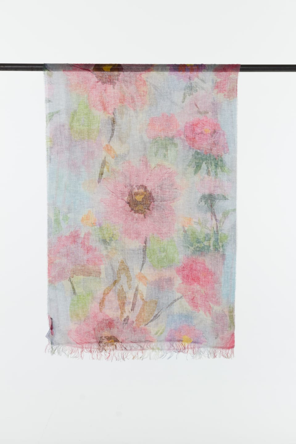 Scarf 413 - Pure Linen - 340ROSE - 10240114013