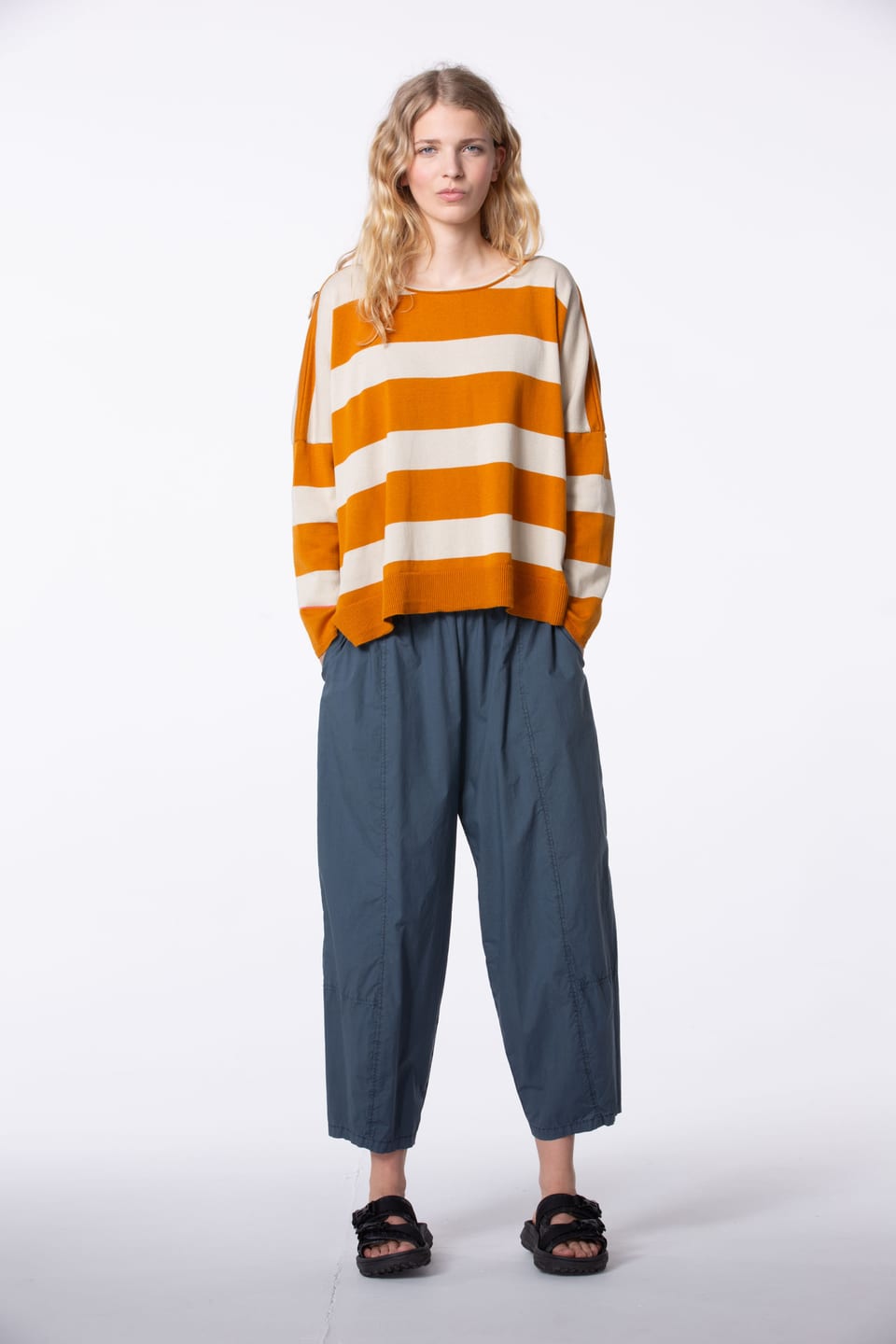 Trousers 401 - Cotton Poplin - 452JEANS - 60240110001