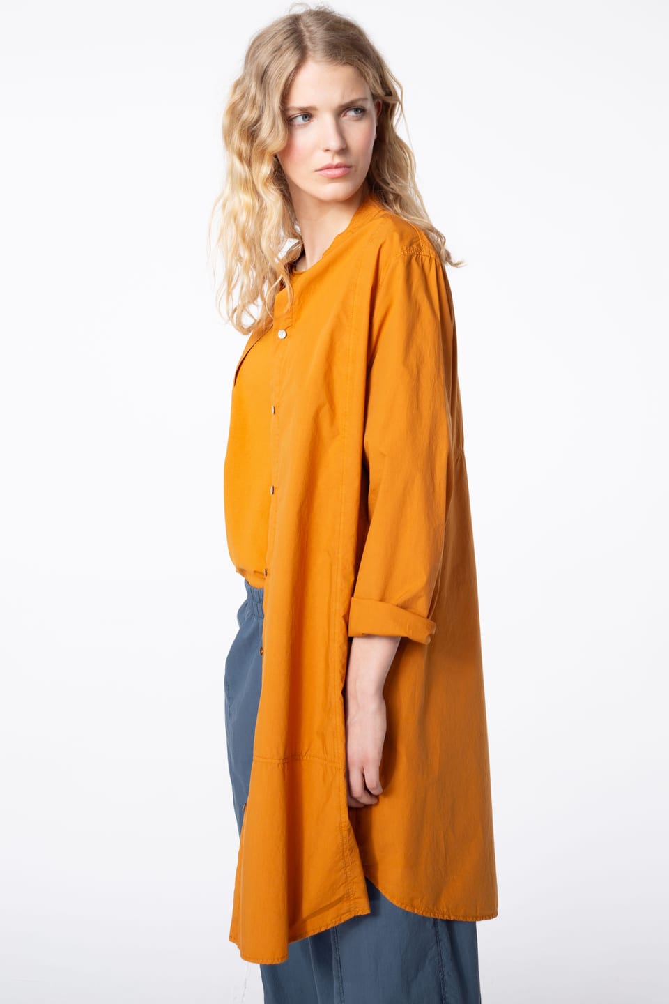 Blouse 401 - Cotton Poplin - 252CINNAMON - 60240110002