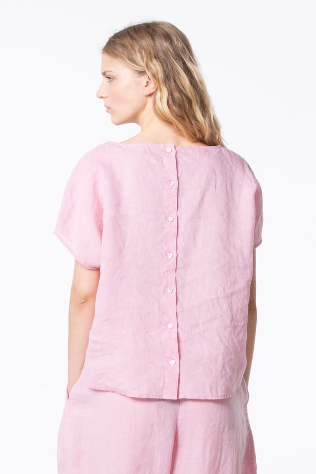 Blouse 402 - 100% Hennep - 322CANDY - 60240110004