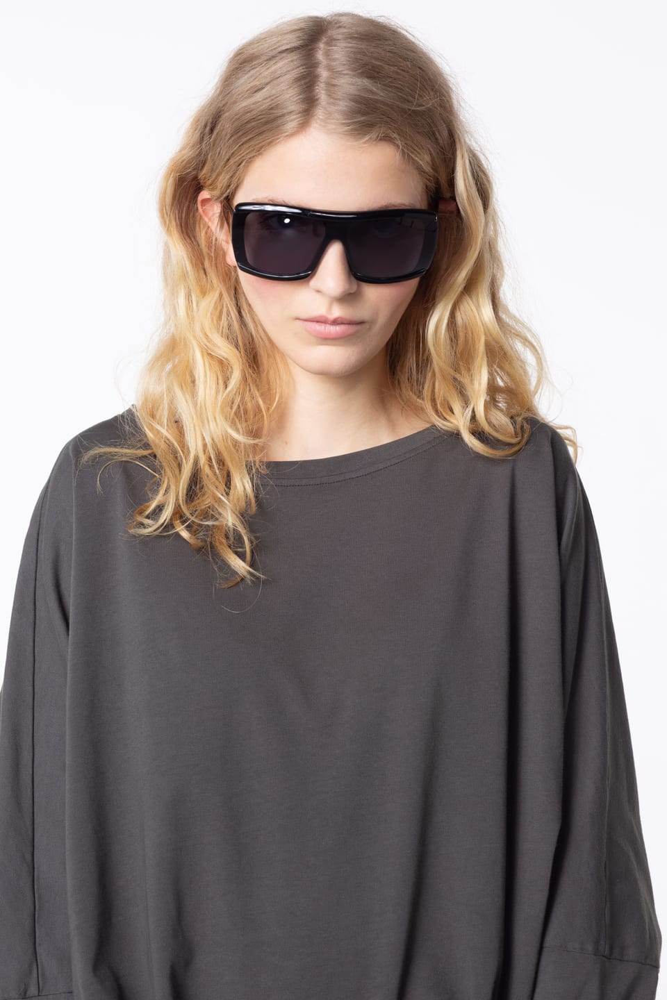 Pullover 401 - Pure Cotton Jersey - 980RAVEN - 60240110011