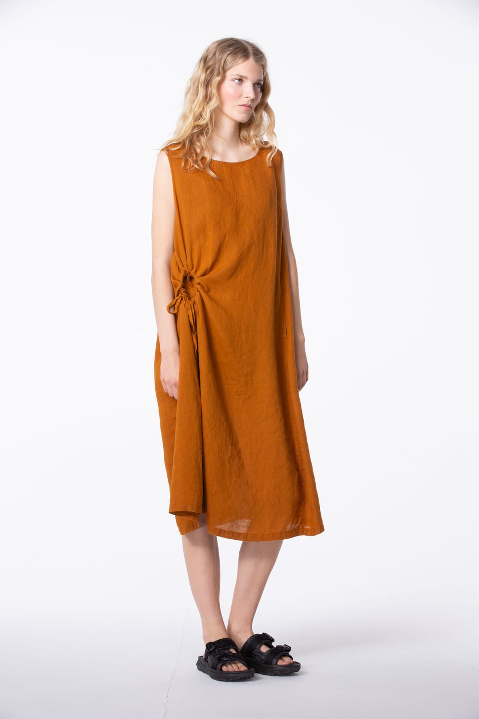 Jurk 403 - 100% Hennep - 252CINNAMON - 60240110014