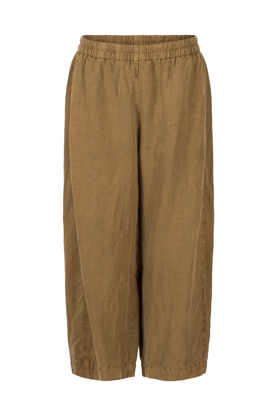 Trousers 406 - Lyocell-Linen Blend - 842BISCUIT - 60240110018