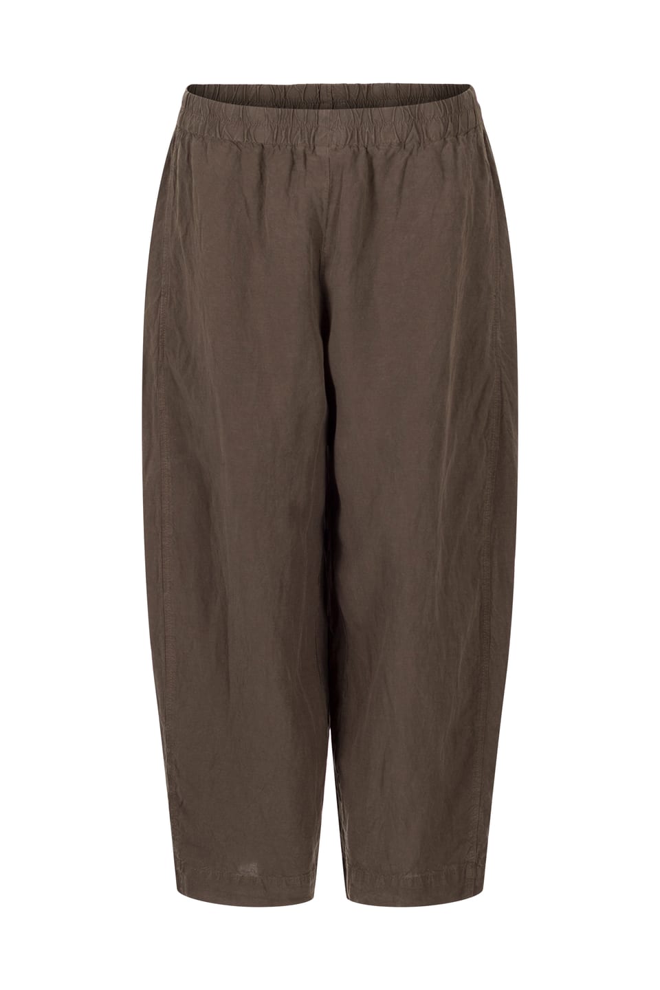 Trousers 406 - Lyocell-Linen Blend - 980RAVEN - 60240110018