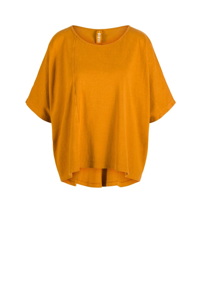Shirt 404 - Hemp and Organic Cotton Jersey - 252CINNAMON - 60240110021