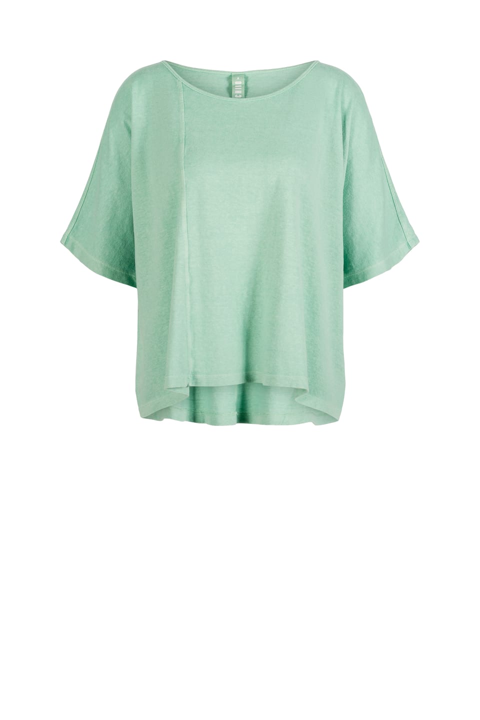 Shirt 404 - Hemp and Organic Cotton Jersey - 522AQUA - 60240110021