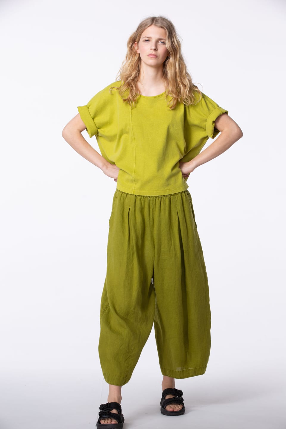Shirt 404 - Hemp and Organic Cotton Jersey - 742SPROUT - 60240110021